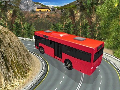 City Bus Driving 3D - Simulation - browser game screenshot