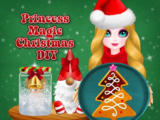 Princess Magic Christmas DIY - browser game screenshot