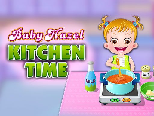 Baby Hazel Kitchen Time - browser game screenshot