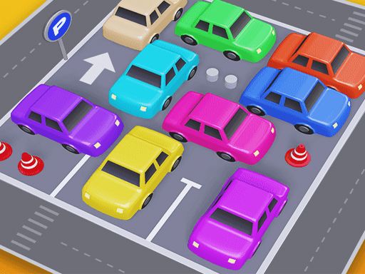 Parking Polly Cars - browser game screenshot