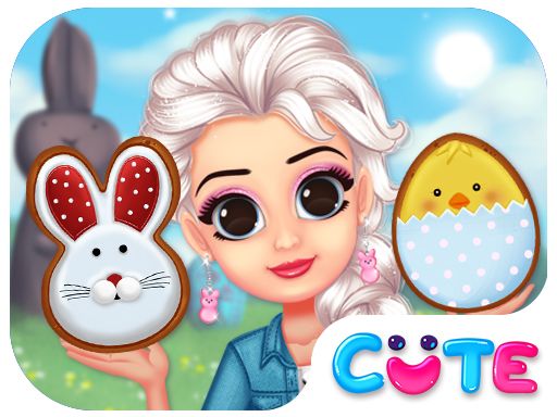 Princess Happy Easter - browser game screenshot