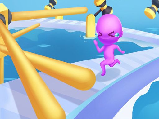 Fun Race 3D Online - browser game screenshot