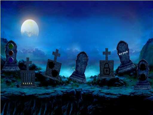 Cemetery Escape - browser game screenshot