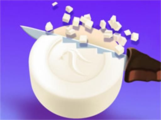 Soap Cutting 3D Game - browser game screenshot