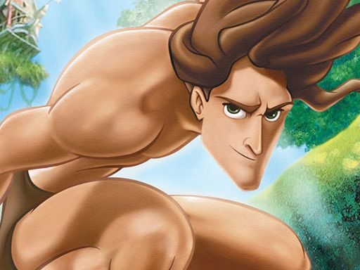 Tarzan Jigsaw Puzzle Collection - browser game screenshot