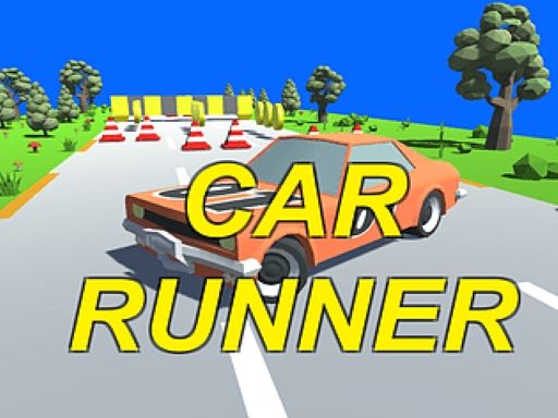 ENDLESS CAR RUNNER - browser game screenshot