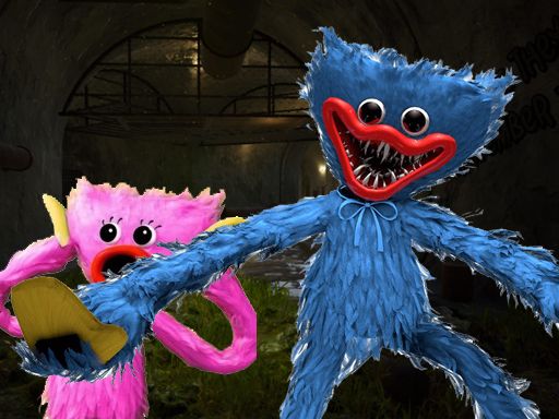 Huggy Wuggy Sewer Escape - browser game screenshot
