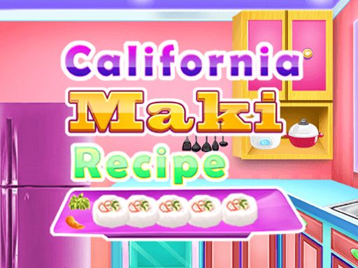 California Maki Recipe - browser game screenshot