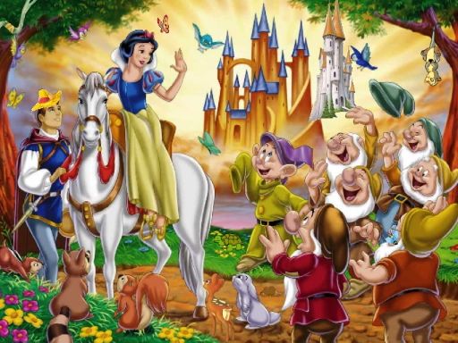 Snow White hidden objects - browser game screenshot