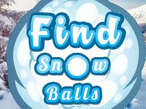 FIND SNOW BALLS - browser game screenshot