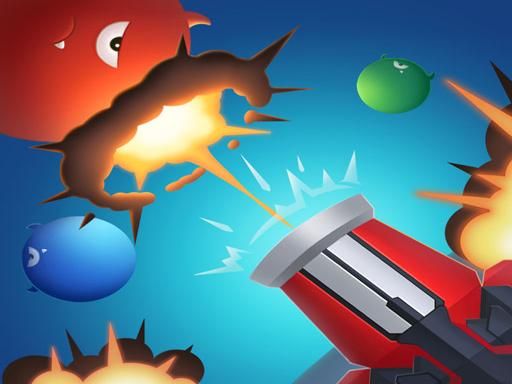 Ball Blaster Canon - browser game screenshot