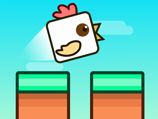Chicken Jumper - browser game screenshot