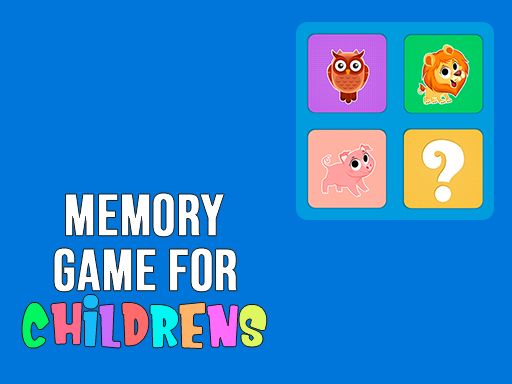 Memory Game for Childrens Memory Game for Childrens - browser game screenshot