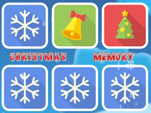 Xmas Memory Matching - browser game screenshot