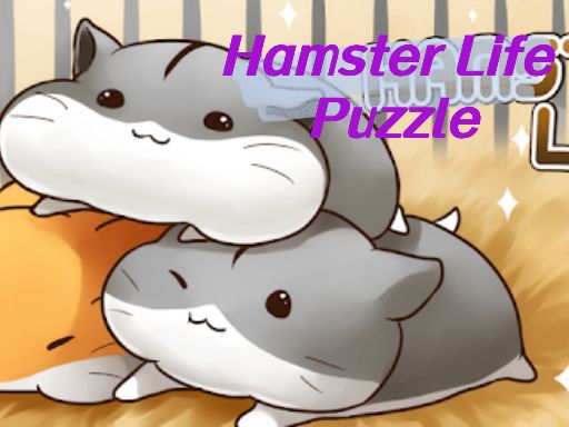 Hamster Life Puzzle - browser game screenshot