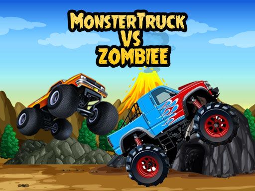 Monster Truck vs Zombies - browser game screenshot