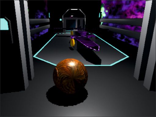 3D Ball Space - browser game screenshot