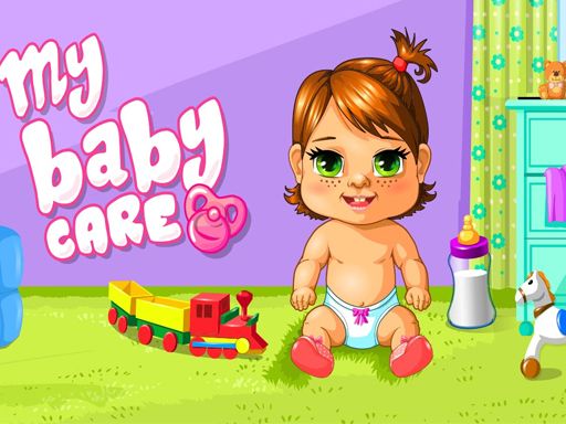 My Baby Care 3D - browser game screenshot