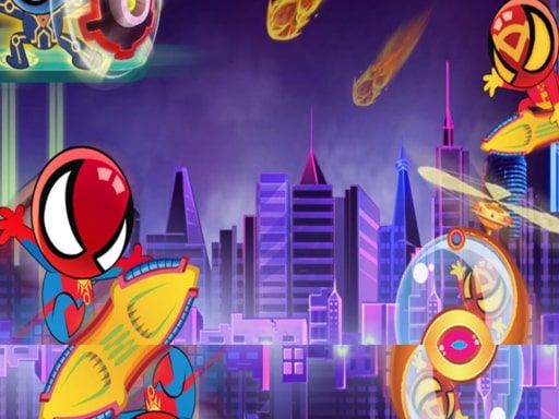 Spider Jump - browser game screenshot