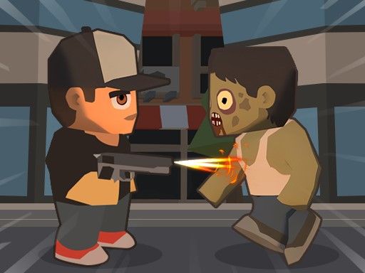 Zombie Frontier Shooter - browser game screenshot