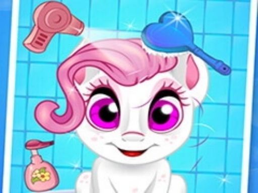 Pet Wash - browser game screenshot