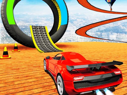 Impossible Car Stunts  - browser game screenshot