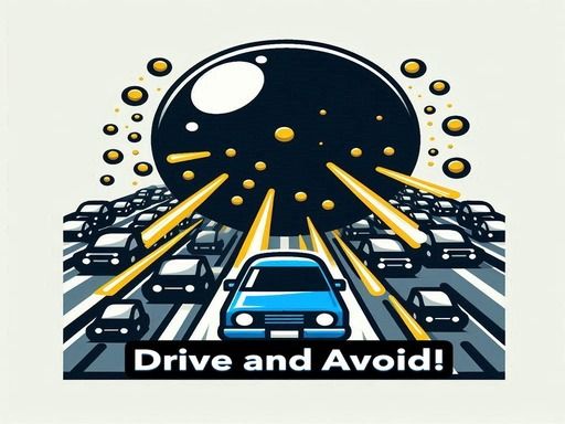 Drive and Avoid! - browser game screenshot