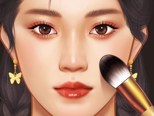 Makeup Master - browser game screenshot