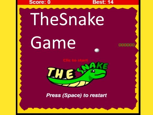 TheSnake - browser game screenshot