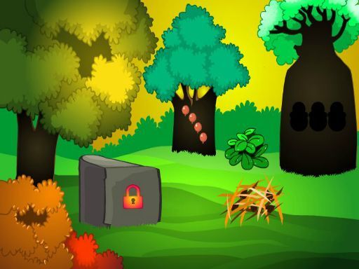 Rescue the Cage Bird - browser game screenshot