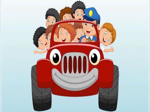 Kids Vehicles Memory - browser game screenshot