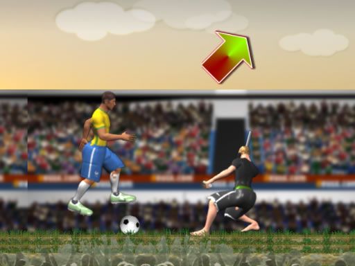 Soccer Rush - browser game screenshot