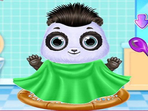 Panda Baby Dress up - browser game screenshot
