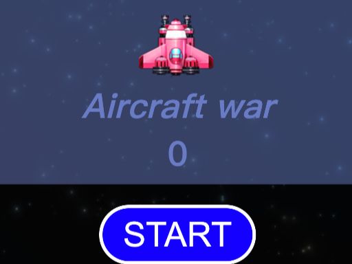 Aircraft war - browser game screenshot