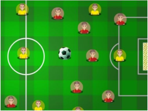 Soccer Challenge - browser game screenshot