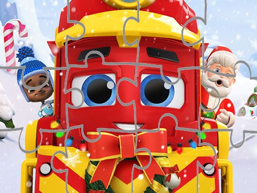 Mighty Christmas Jigsaw - browser game screenshot