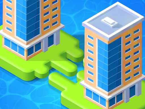 Merge Town! - browser game screenshot