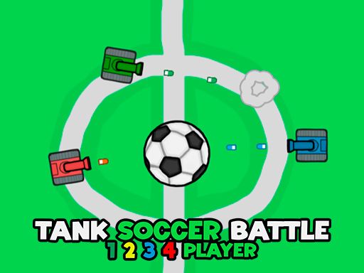 Tank Soccer Battle 1 2 3 4 Player Tank Soccer Battle 1 2 3 4 Player - browser game screenshot
