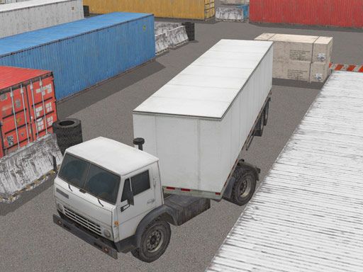Truck Space 2 - browser game screenshot
