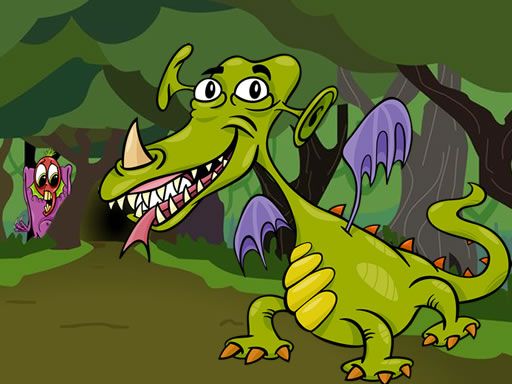 Fun Monsters Jigsaw - browser game screenshot
