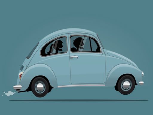 Vintage Sports Car Difference - browser game screenshot