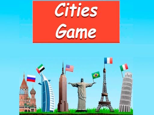 Cities Game - browser game screenshot