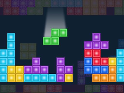 Super Tetris - browser game screenshot