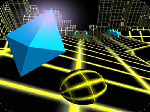 slope game - browser game screenshot