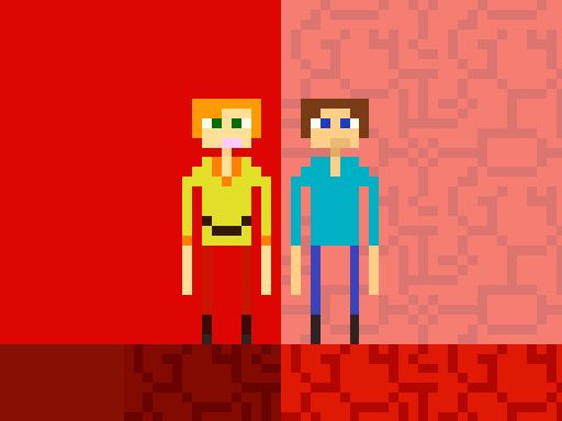 Two Player Stick Steve and Alex - browser game screenshot