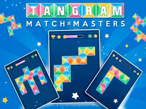 Tangram Match Masters - browser game screenshot