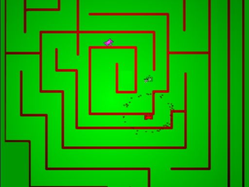 Tank maze battle Tank maze battle - browser game screenshot