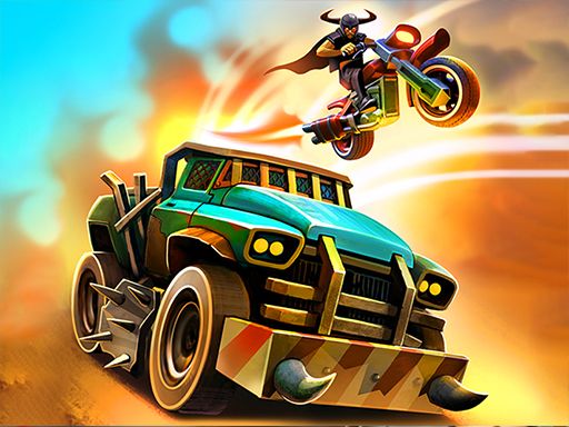 Dead Paradise: Race Shooter - browser game screenshot