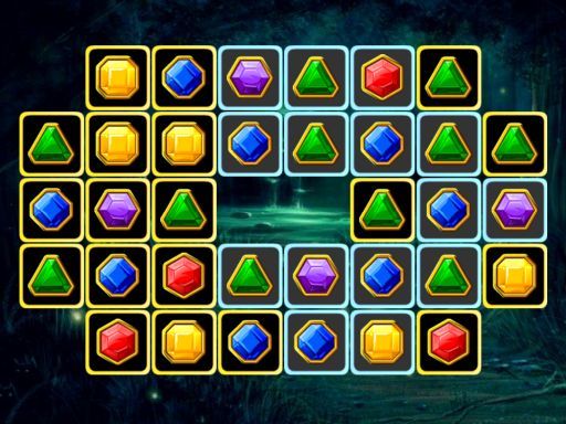 Gem Match Deluxe - browser game screenshot