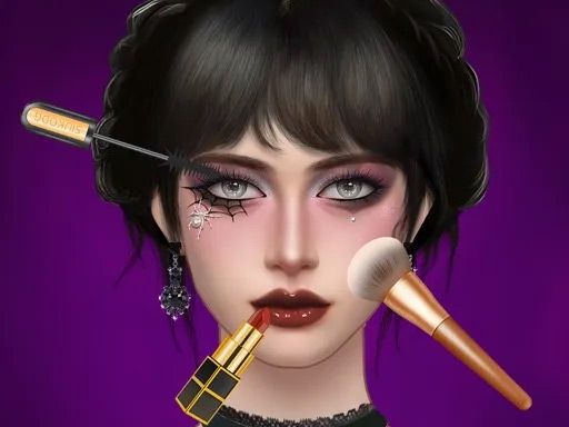 Makeup Stylist - browser game screenshot